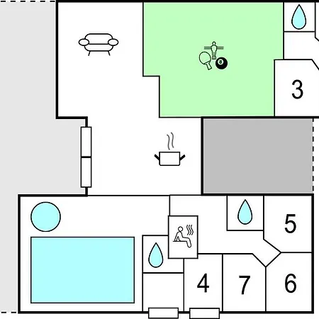 Holiday home In Sydals With Sauna *